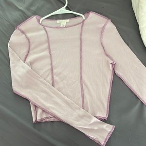 purple long sleeve top, size medium. Brand is Full Tilt from Pacsun